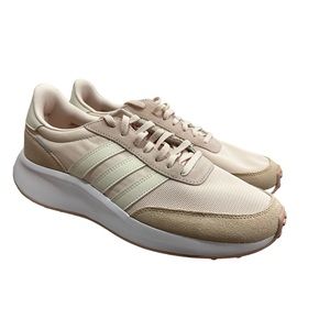 adidas Run 70's Women's Running Shoes Chalk White Quartz Size 10 !!
